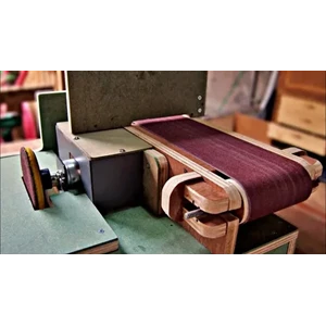 Mesin amplas belt